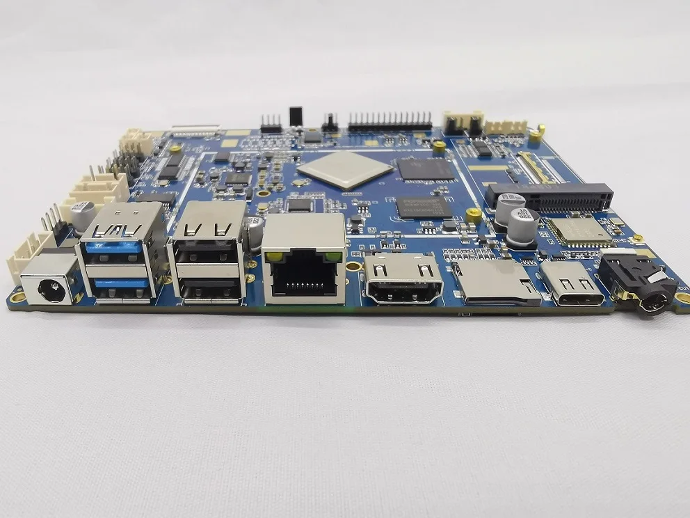 RK3399 Android 10 Mainboard With 8 USB, RS232, RS485 For Self Kiosk Vending Machine