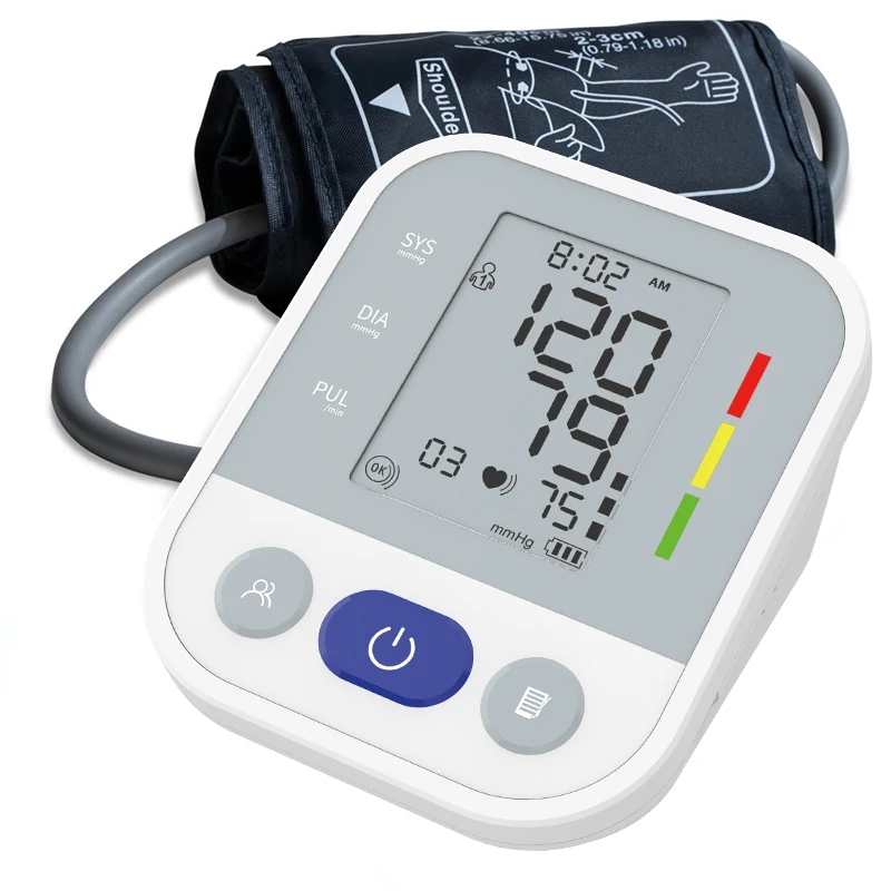 30% Discount Portable Automatic Upper Arm Bp Monitor Blood Pressure Machine Blood Pressure Monitor Arm Sphygmomanometer