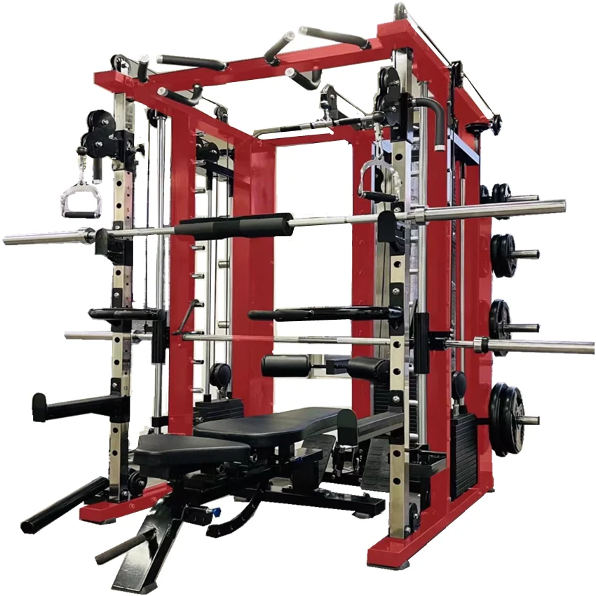 Gym Equipment Strength Training Body Building Multifunctional Exercise Machine Trainer Smith Machine Home Gym For Sale