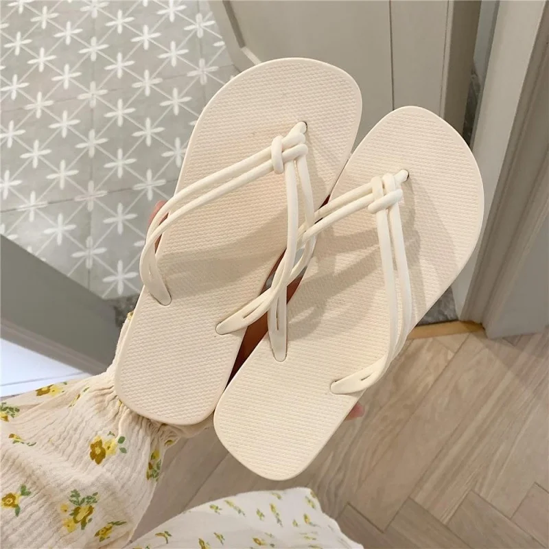 Nicecin Luxury Summer Ladies Filp Flops Slippers Cheap Wholesale PVC Filp Flops Women Fashion Beach Shoes