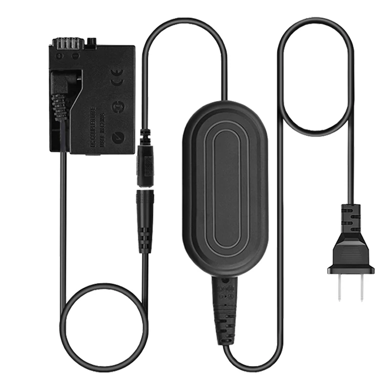 ACK-E5 AC Power Adapter DR-E5 DC Coupler LP-E5 Dummy Battery Kit for Canon EOS Rebel T1i XSi XS 450D 500D 1000D KissFX2X3 Camera