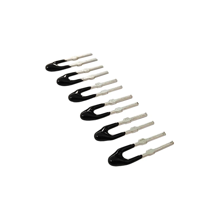 custom thermistor 10k epoxy coating ntc thermistor card point type ntc negative temperature thermistor