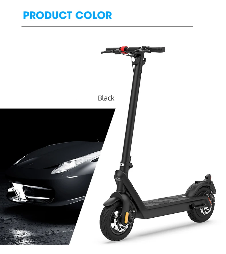 Factory outlet CE 2 wheel DC 36V 15.6Ah mobility foldable electric scooter 40km/h e-scooter 10inch