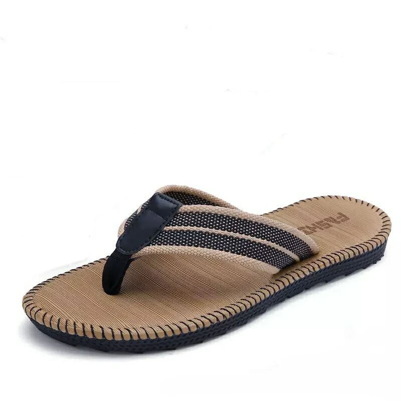 Custom flip-flops house slippers summer fashion 45 plus size slides sandal outdoor men flip flop