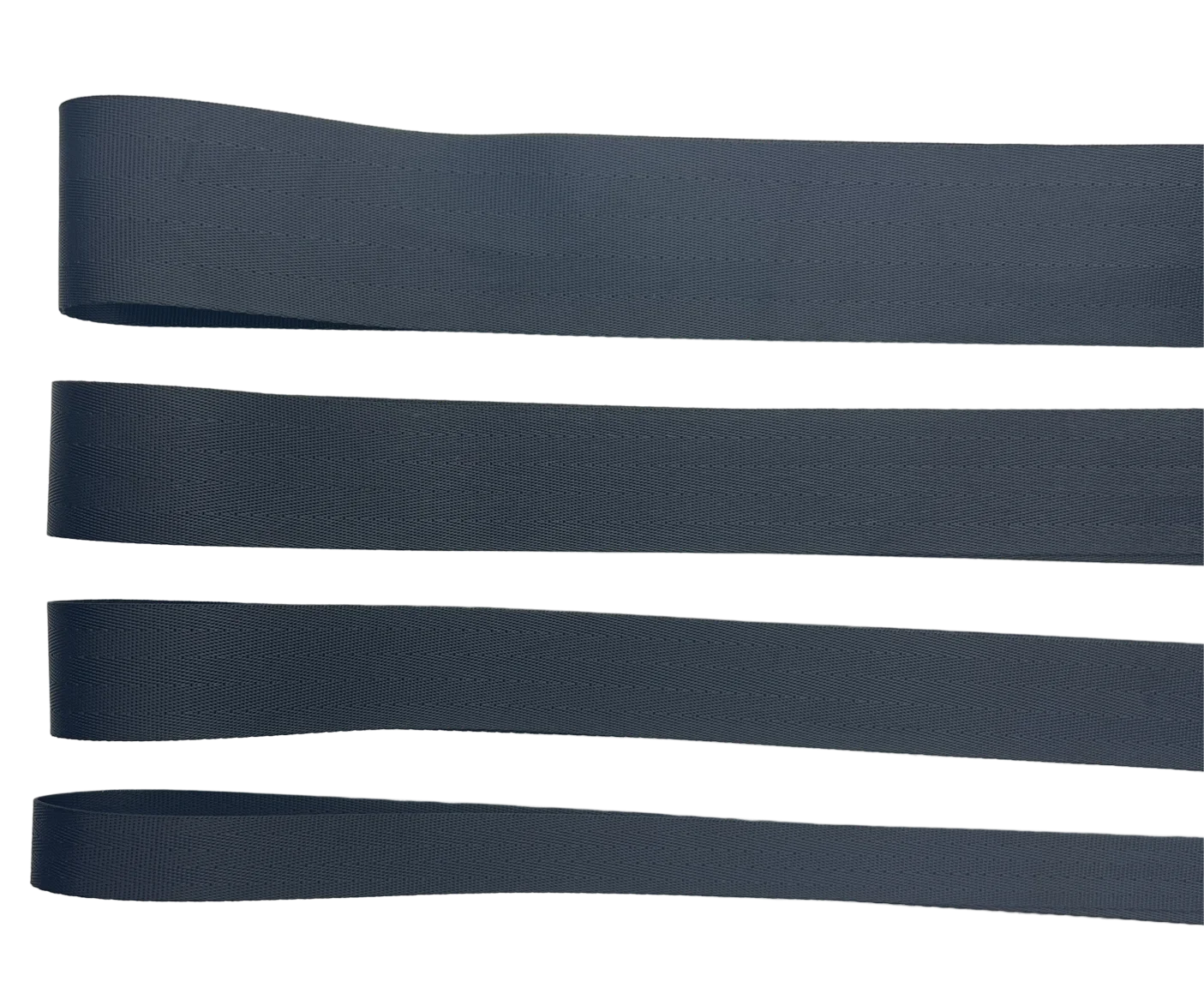 Wholesale Hot Sale Hot selling environmentally friendly 2.0-5.0cm black car seat belts/nylon industrial webbing