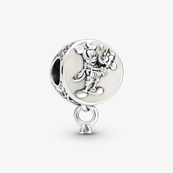Круглые серебряные бусины с Pandora 925 Серебряные свободные диснеевские Микки и Минни