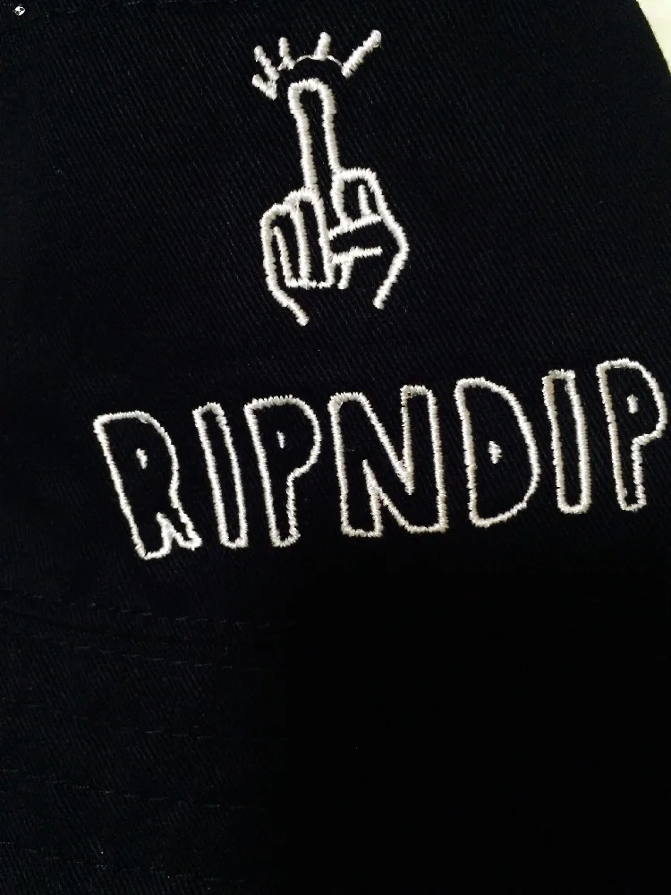 Europe and United States hight quality embroidered cartoon aliens bucket hats women fashion soft sun hat