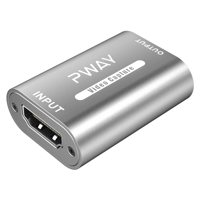 PWAY Hot Selling 4K HDM I to USB2.0 Capture Card for Live Streaming