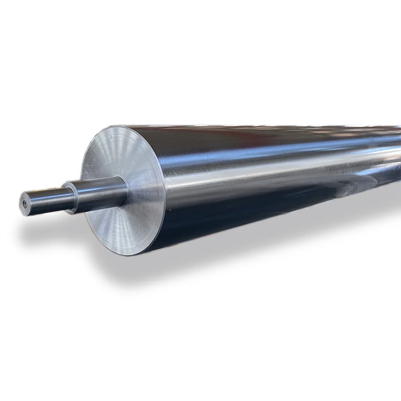 Custom made heavy duty tungsten carbide coated steel rollers gravity conveyor roller