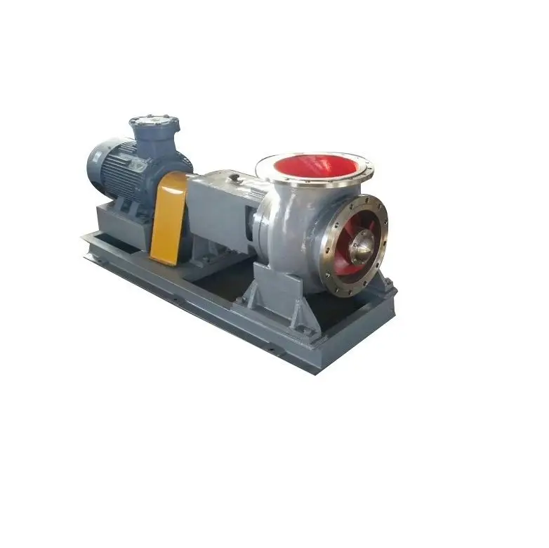 hot water circulation pump stainless steel 316l acid cleaning axial impeller motor centrifugal