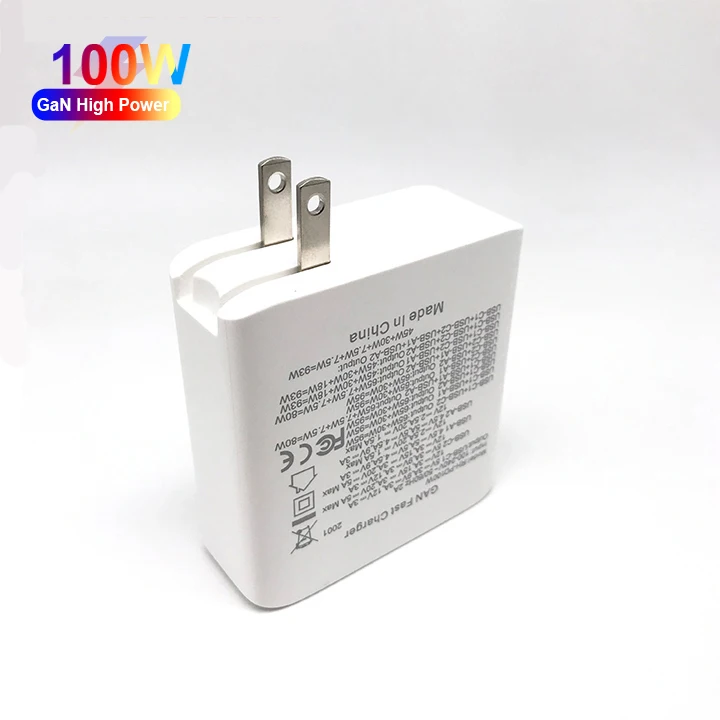 100 Вт USB C зарядное мини-устройство работающее от прикуривателя с 3 в 1 многофункциональная 30 PD ноутбук устройство для быстрой зарядки usb-портом Type и адаптер 100W