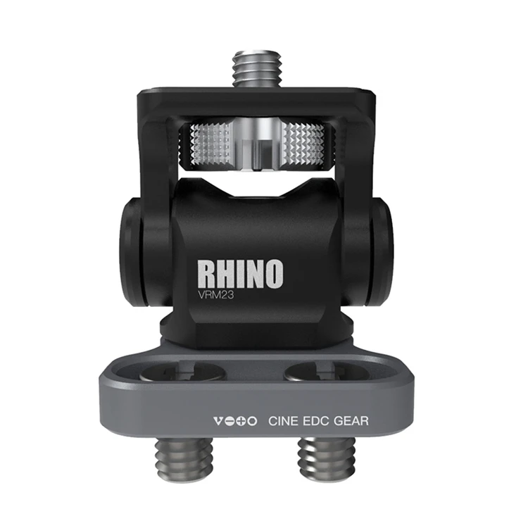 Top Quality Degree Adjustable Gimbal Camera Stabilizer Monitor Ballhead With Cold Shoe 1/4 Screw