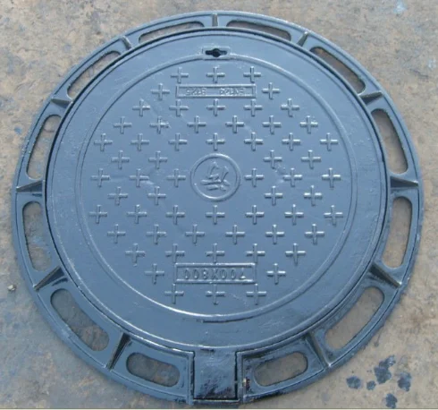 Round cast iron manhole cover metal manhole cast iron steel custom products