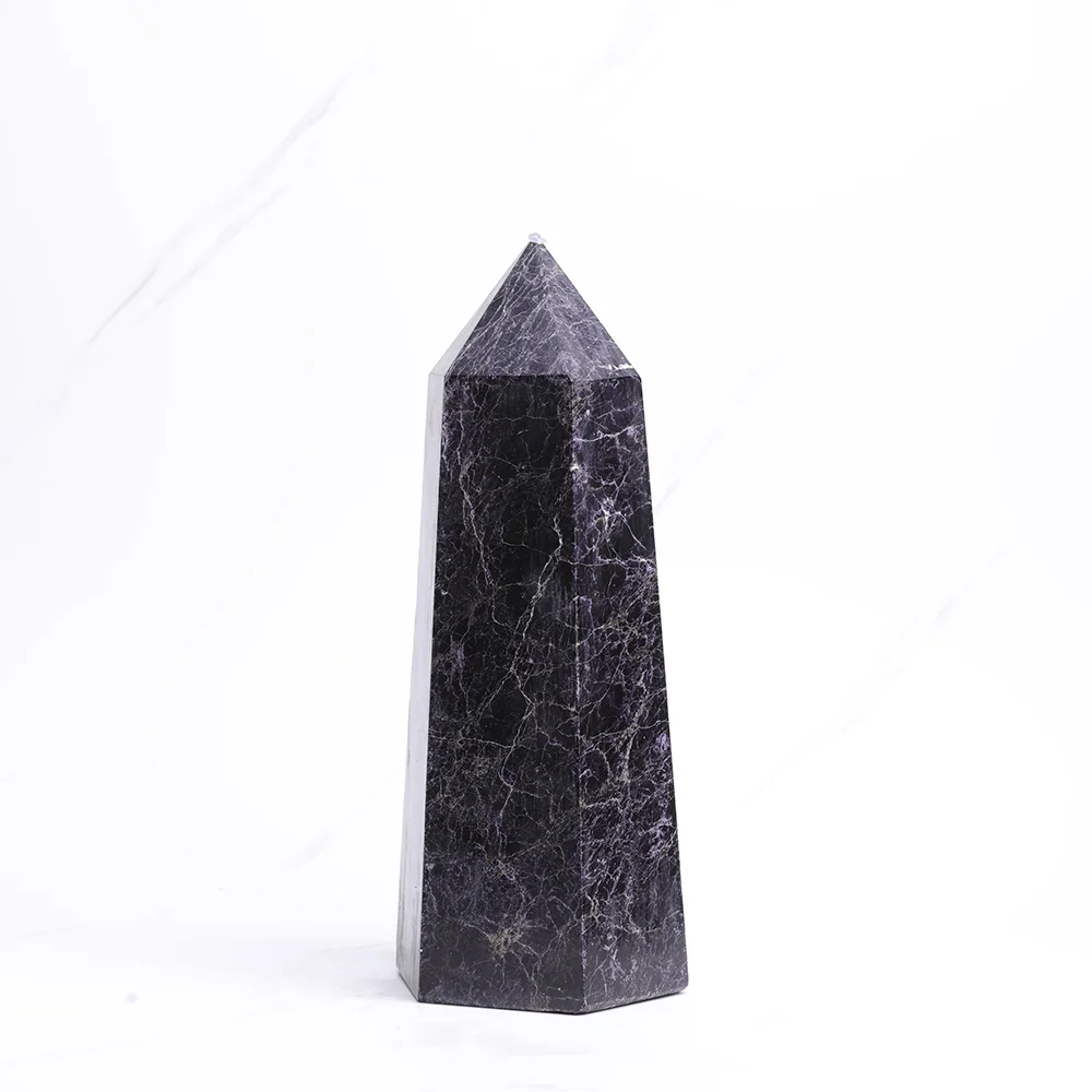 Wholesale Natural  Charoitet Point quartz Crystal Towers for Home Decor