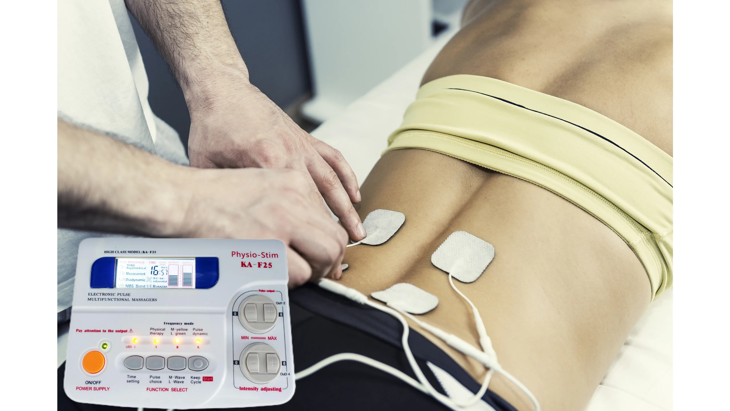 2024 New hot product FOUR Channel Medical Fitness Pain Relief  Muscle Stimulator Relax Ems Tens Therapy Machine