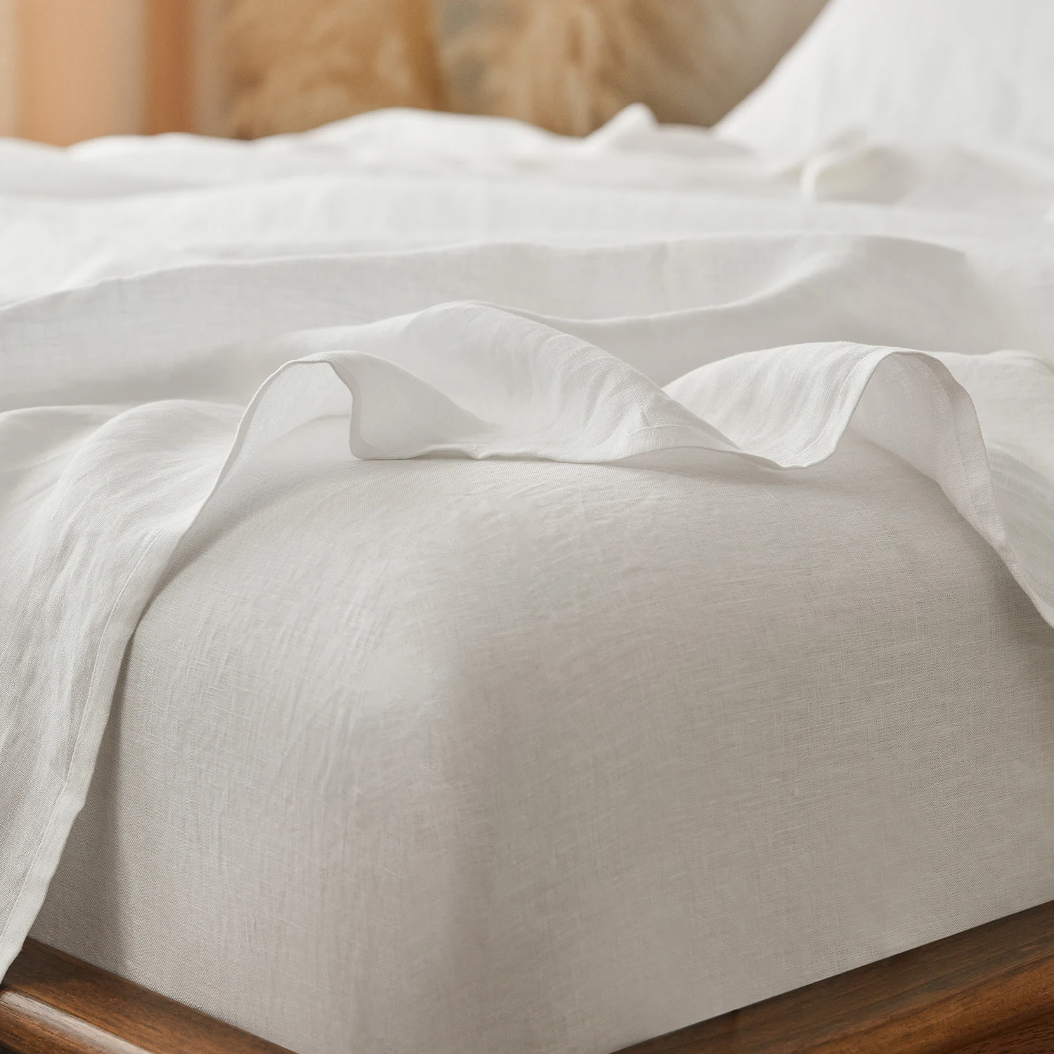 Premium Quality Wholesale french linen wholesale bedding duvet cover set bed linen set pure french linen bedding