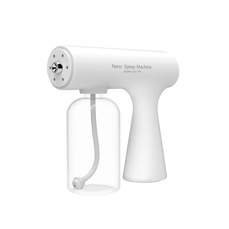 Rechargeable Wireless Fogger Machine  Handhold Blue Ray Atomization Nano Spray Gun
