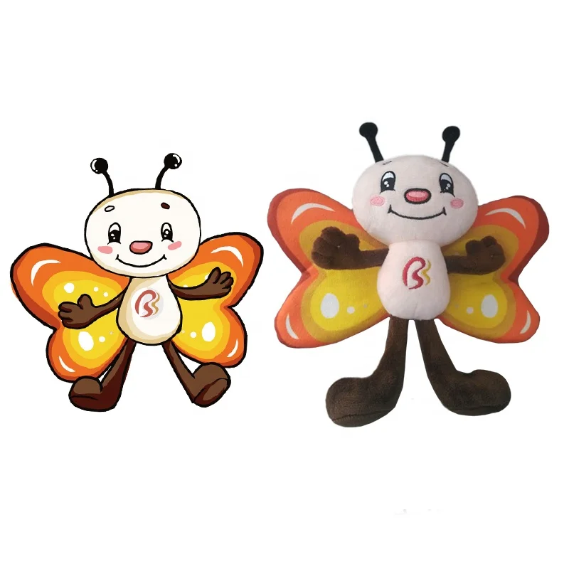 Мягкая плюшевая игрушка милая Набивная игрушка-насекомое пчела Мягкое