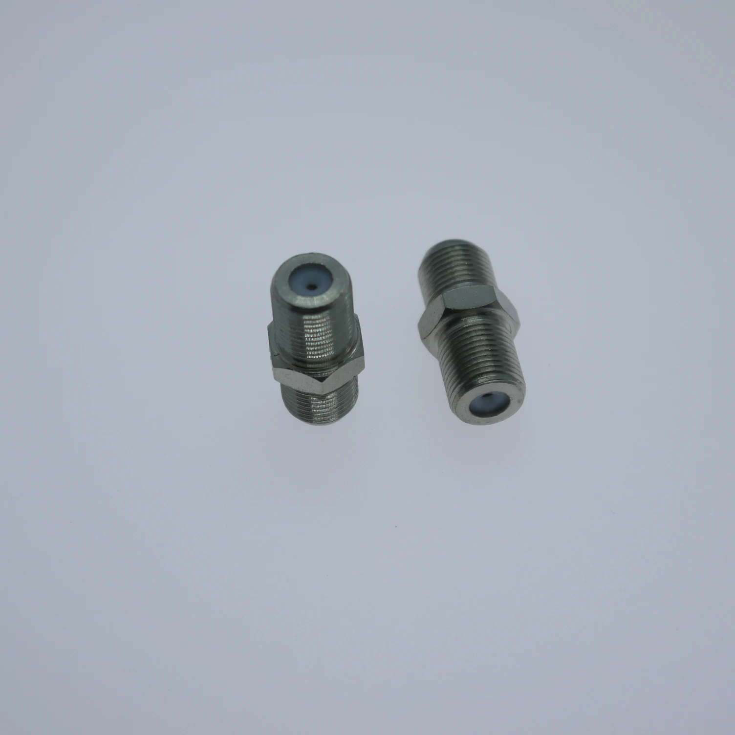 
Female f Double Cable Coaxial Connector 