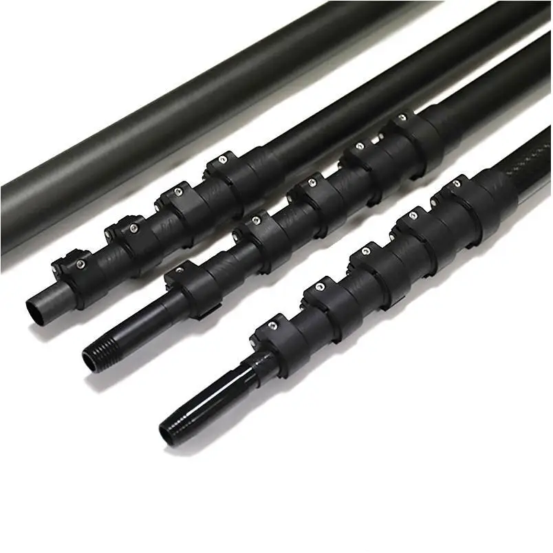 Carbon Fiber Tube Rectangular Oval Steel Hight Quality Latest 30Mm Multipurpose Adjustable Pultruded Sheet Telescopic Lift Pole