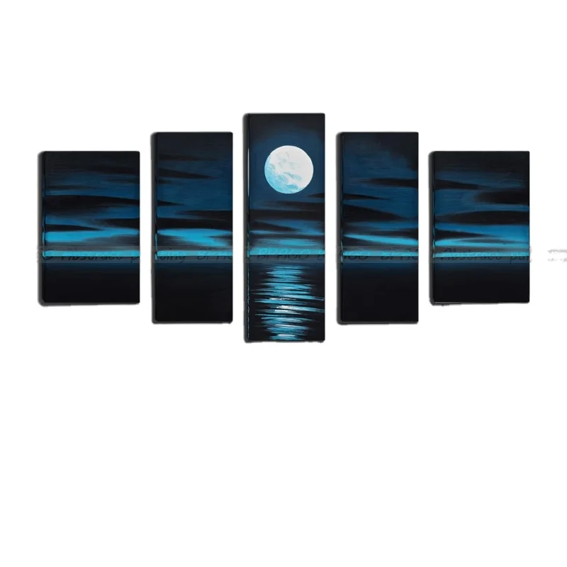 
Natural landscape canvas wall art sets painting 