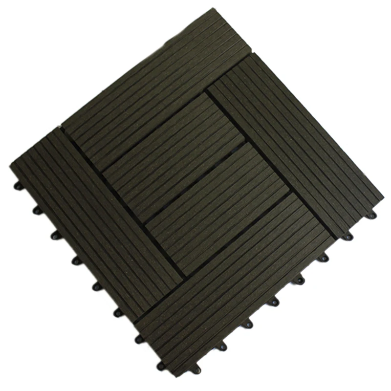 Tianze 300 мм наружная пластиковая напольная плитка, композитная колода, дерево, ПВХ, пластик, сделай сам, wpc плитка, пол