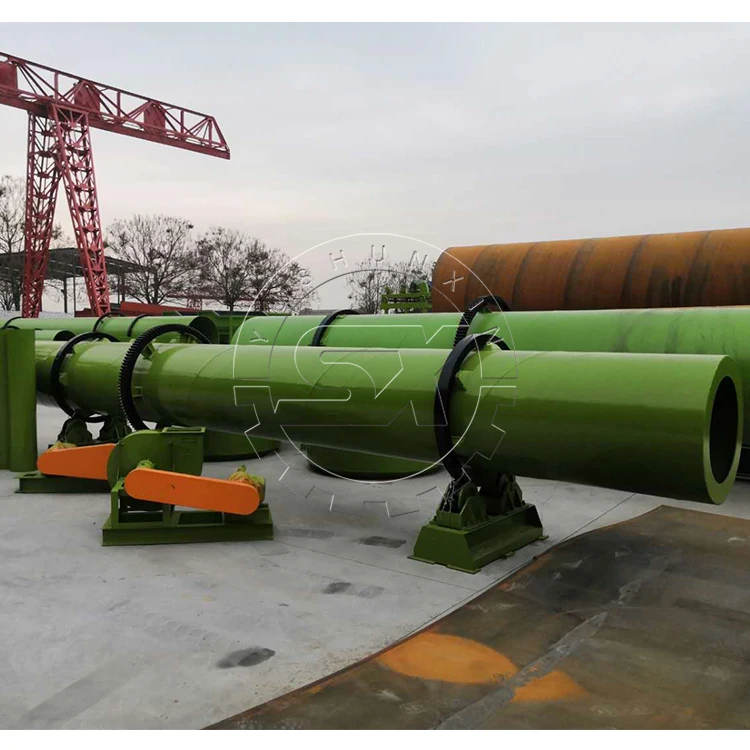 Sugarcane Bagasse Drying Machine Rotary Drum Dryer for Animal Feeds