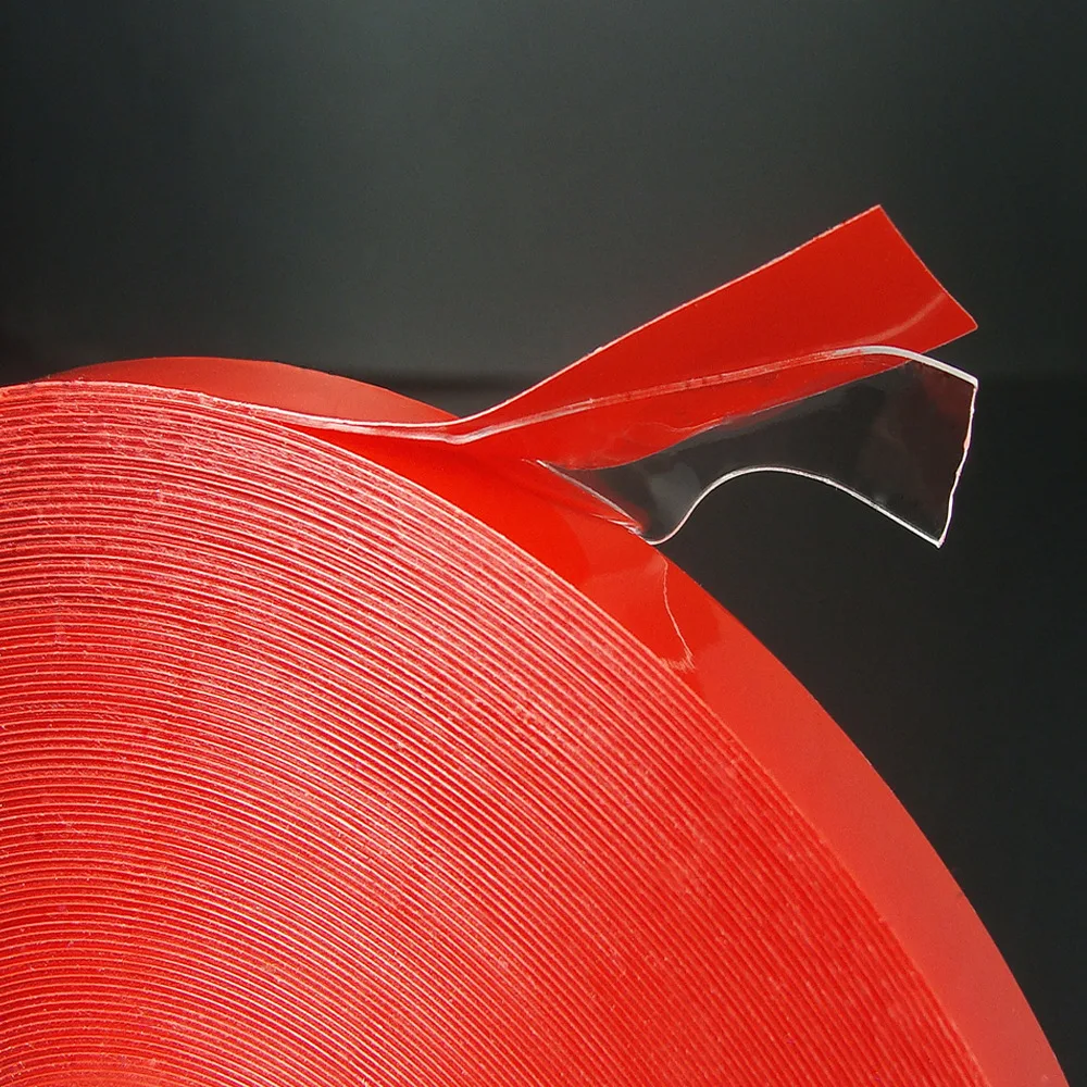 0.4mm 0.5mm 0.8mm 1mm 1.5mm 2mm 3mm Double Sided Sticki Tape Foam Acryl For Photo Window Door Metal Aluminium Advertising Sign