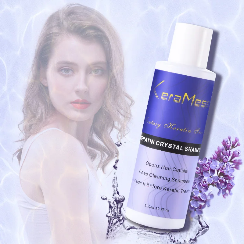 Keratin Deep Cleansing Clarifying Shampoo Open Hair Pores Before Keratin Hair Treatment SLS Free Shampoo