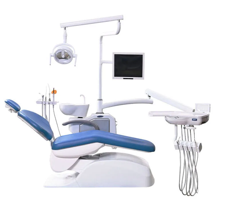 Iso-approved manufacturer of brand new comfortable inexpensive dental chair unit price