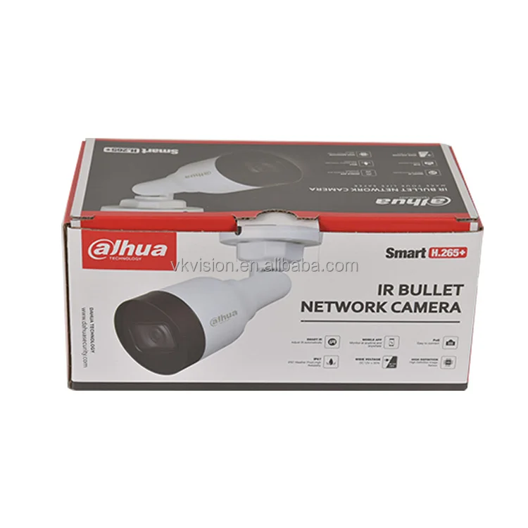 IPC-HFW1431S1-A-S6 Dahua 4MP Entry IR human detection Built in Mic Fixed-focal Bullet Network Camera IPC-HFW1431S1-A