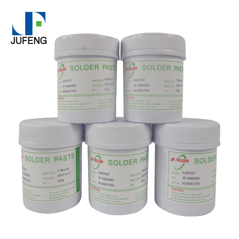 lead free aluminium automatic solder paste 138  mechanical soldering paste 63 37 led