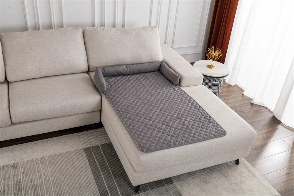 Water Proof Pet Seat Cover Ultrasonic Cotton Quilted Sofa Pet Cover Big Size Pet Car Backseat Cover Mat For Dog Cat