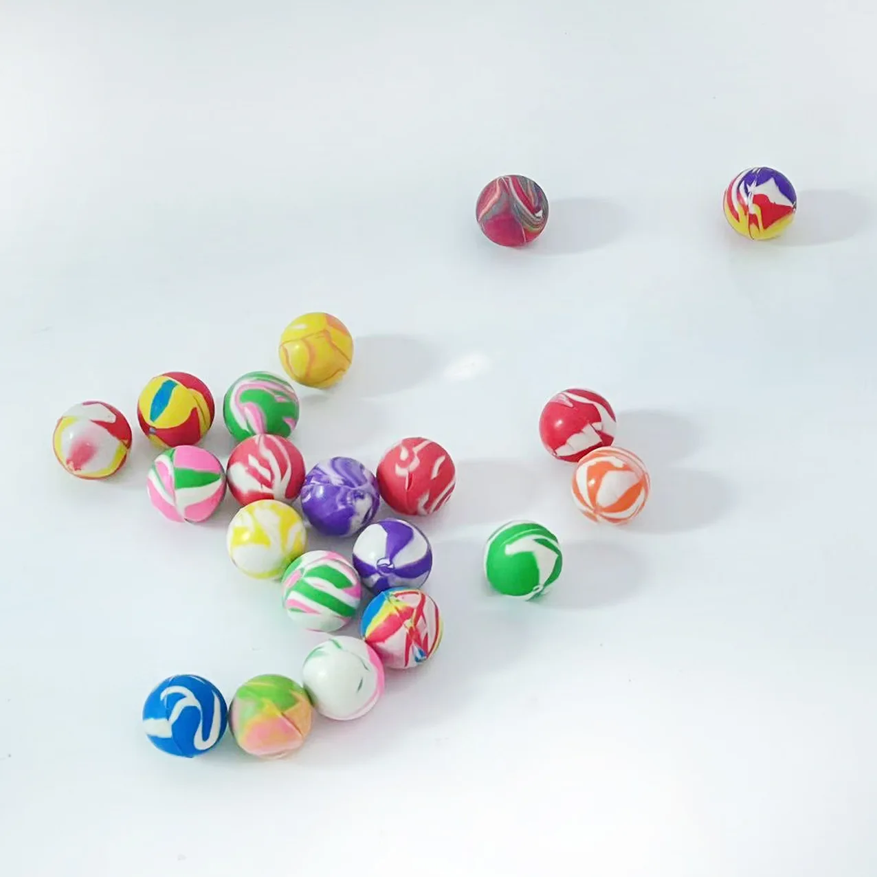 2024 Wholesale Hot Sale High-quality 27th 25mm flower ball Mixed outdoor Ball Rubber Jump Ball with Great Elasticity