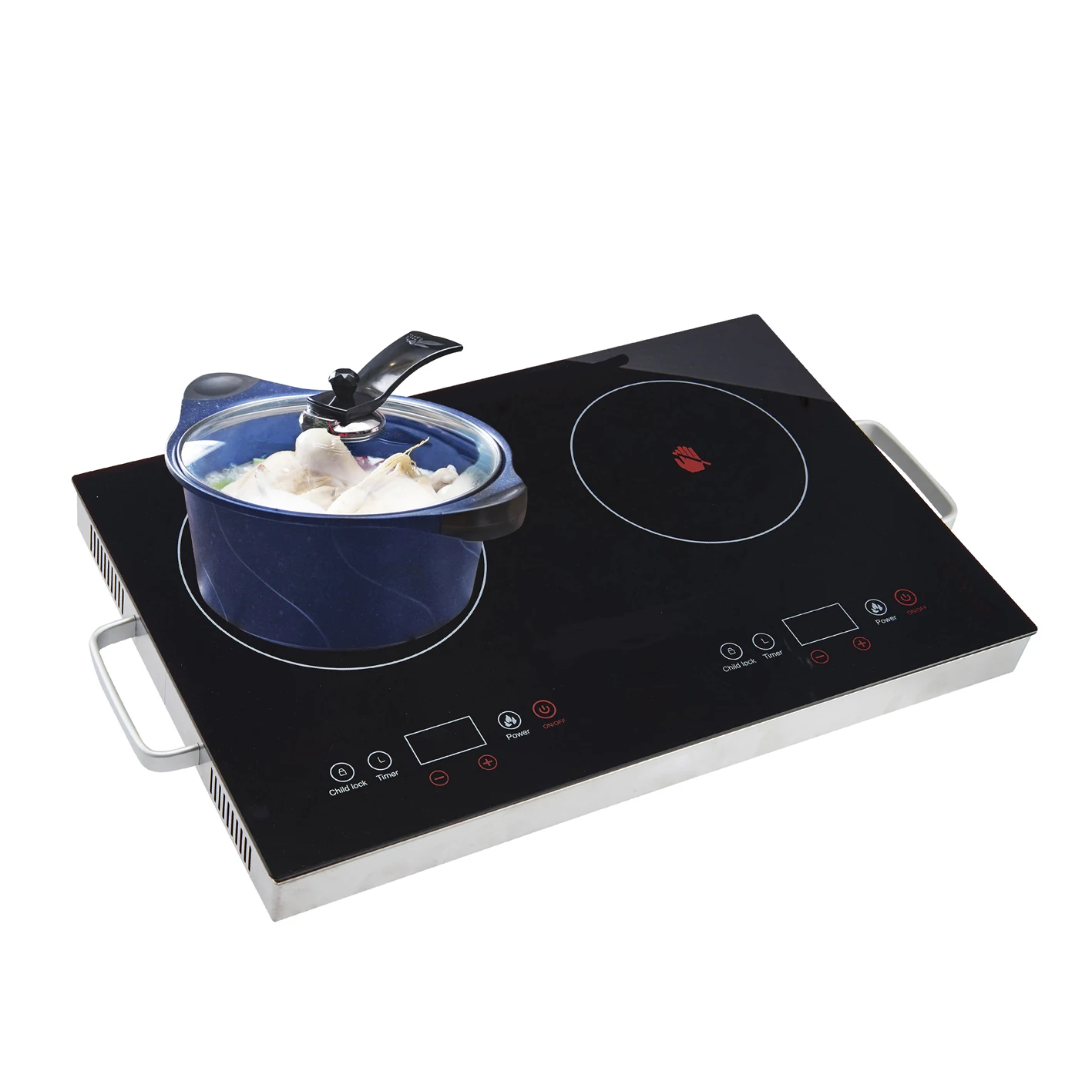 Portable electric double hot plant digital control cooktops small kitchen applicates infrared ceramic cooker stove