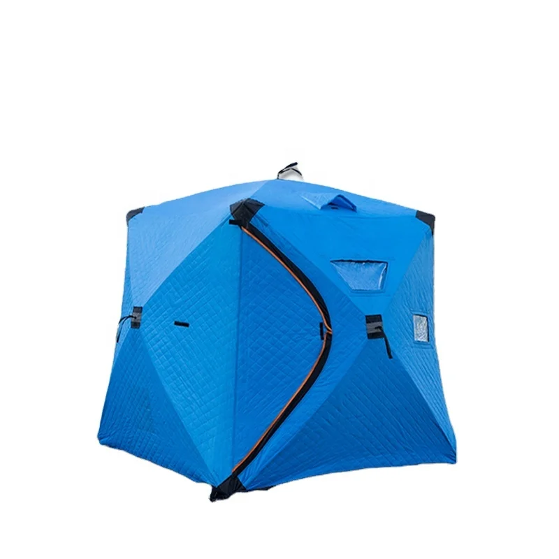 Ice Fishing Tent 3-4 Persons For Winter Fishing, Hiking, Hunting, Camping, Large Space