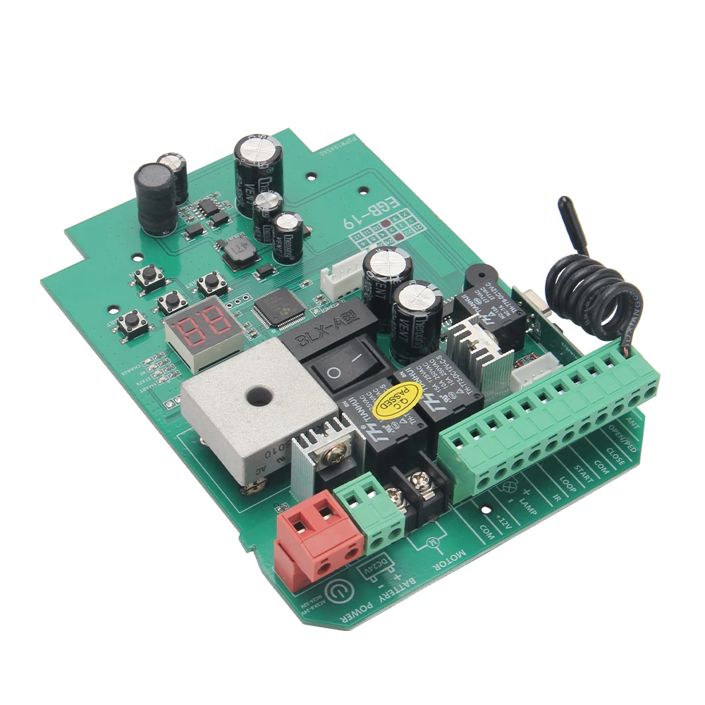 wiring diagram pcb sliding gate door opener motor control board 24v for automatic gate opener motor