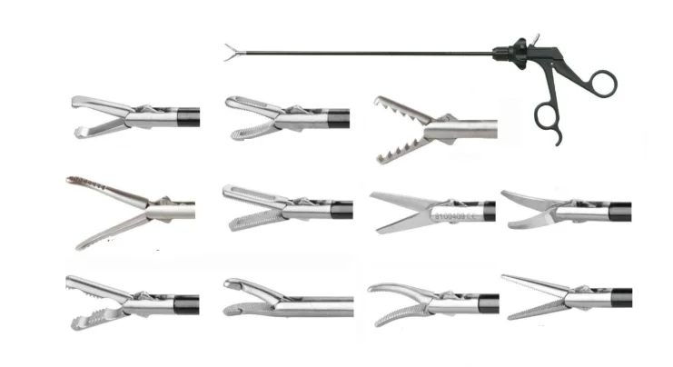 Автоматический хирургический инструмент 3 мм лапароскопические щипцы и ножницы