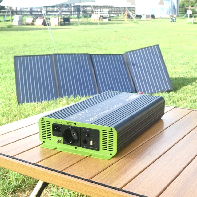 12VDC TO 110V/220V/230VAC Pure Sine Wave 2000W Inverter&Converter With Battery Charger  Used For Car RV Vehicle 4WD