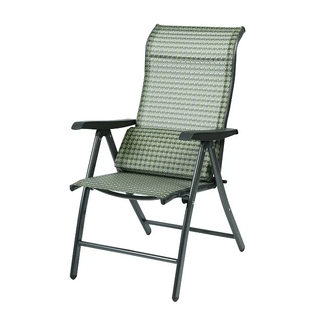 2020 современный Teslin слинг железный металлический открытый черный складной патио садовый складной стул