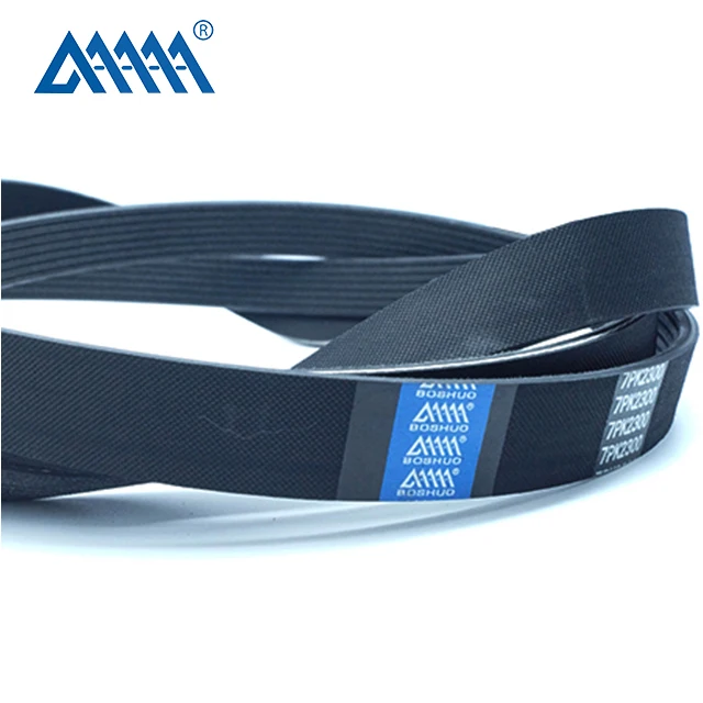 Rubber transmission belt PK belt 6PK2250 for auto alternators