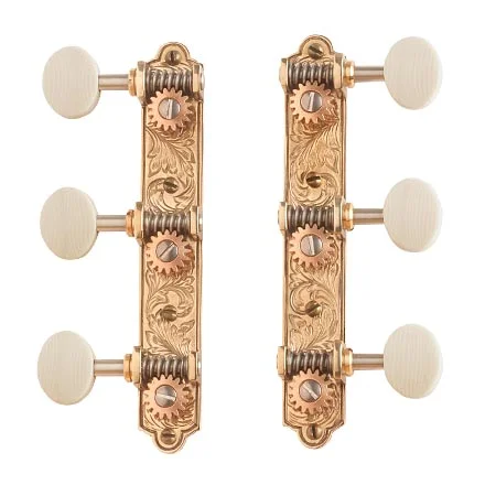 
16 tooth Guitar parts high quality godd price 3 on plate machines for solid pegheads 