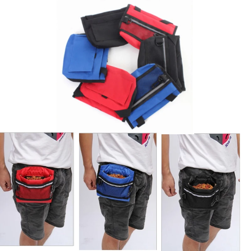 private label pet supplies  waterproof line dog training snack bag pet training dog treat pouch training treat bag