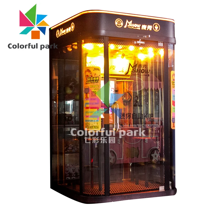 Mini Karaoke Booth MINI singing booth coin operated games ktv karaoke