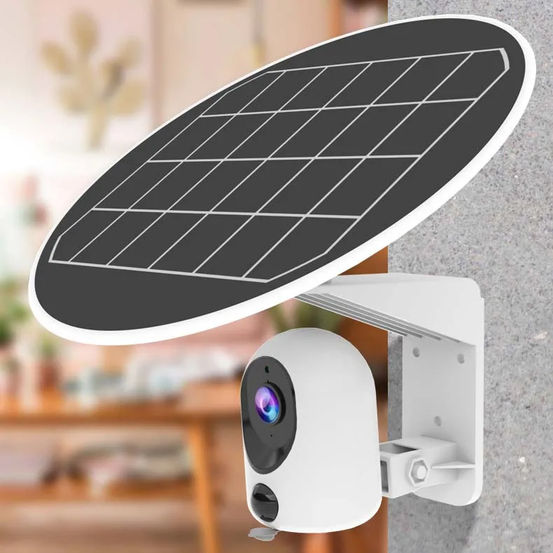 Ptz Wireless Courtyard Garden Camera Solar Charging Wifi Network Night Vision Outdoor Solar Cctv Security Camera