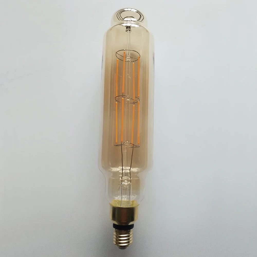 
Eslas New Fashion Black Half Shadow Cylinder Aluminium Glass E14 E26 E27 Base LED Motif Light for Cafe 