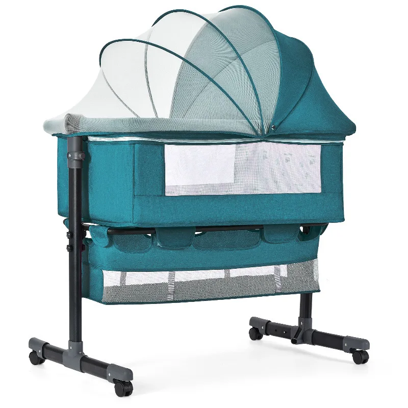 Swing Baby Bassinet Swing Bedside Crib As Well As Manually Swinging Crib Cheap Bed 3-In-1 Portable Crib For Newborns And Baby