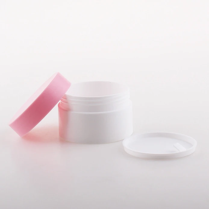 High Quality 5g-100g Body Round Frosted Face Cream Jars With PP Plastic Lids For Personal Care Packaging