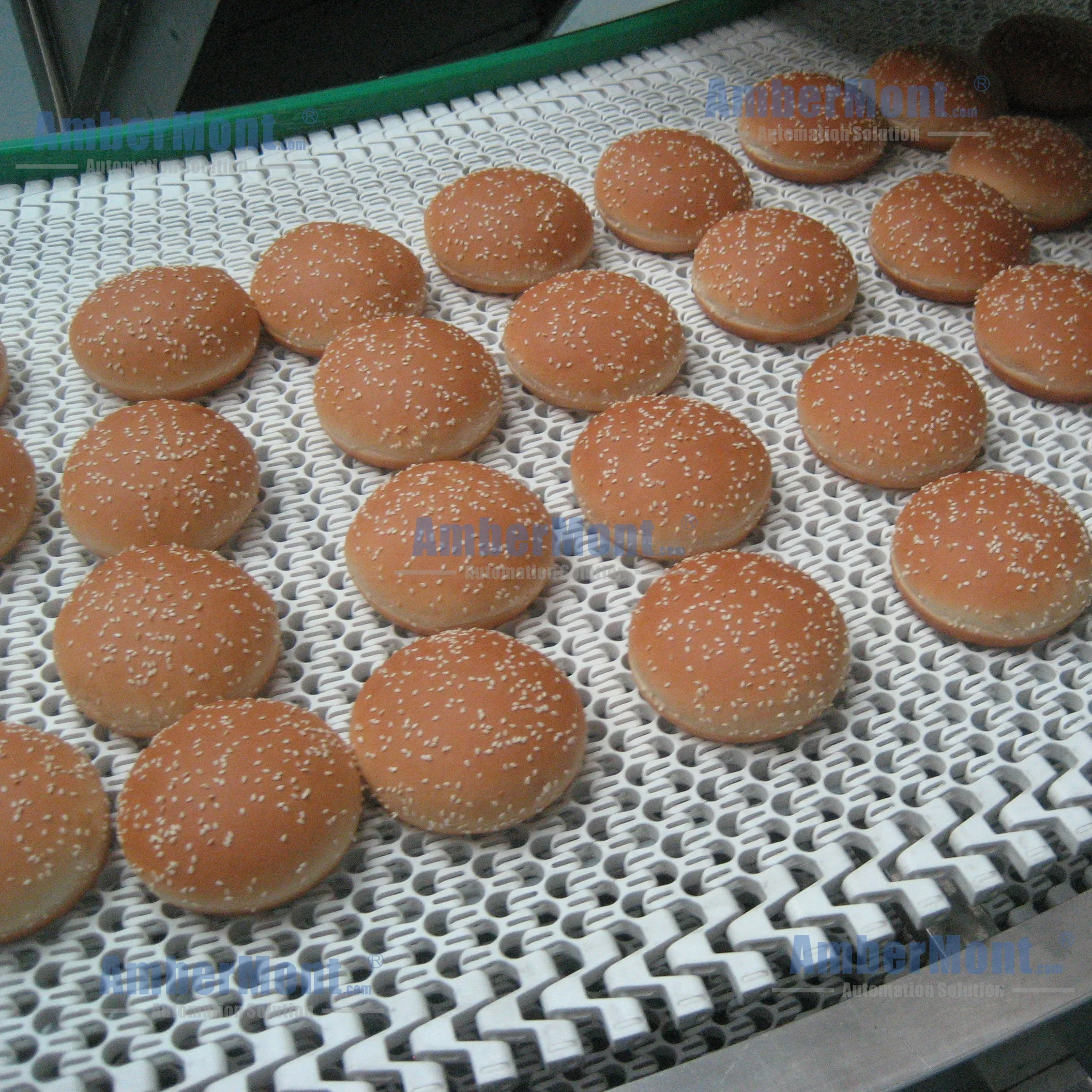 Food Grade PP POM PU Flexible Flush Grid Wire Net Mesh Belt Chain Plate Slat Scraper Modular Belt Conveyor