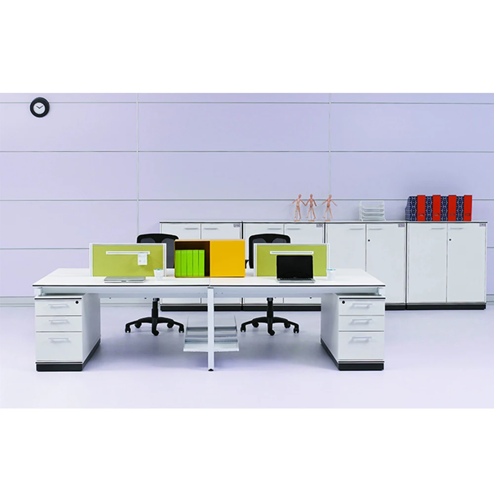 KL-42 wholesale direct Modern metal furniture legs computer work station office desk modular customizable